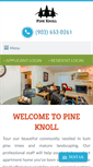 Mobile Screenshot of pineknoll411.com